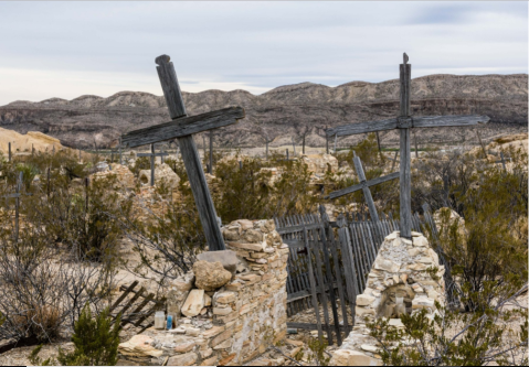 The Story Behind This Ghost Town Cemetery In Texas Will Chill You To The Bone