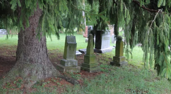 The Story Behind This Ghost Town Cemetery In Indiana Will Chill You To The Bone