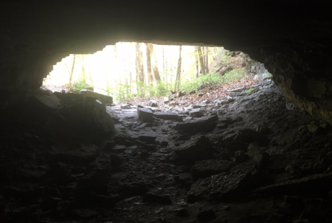 This Amazing Hiking Trail In Indiana Takes You Through An Abandoned Train Tunnel