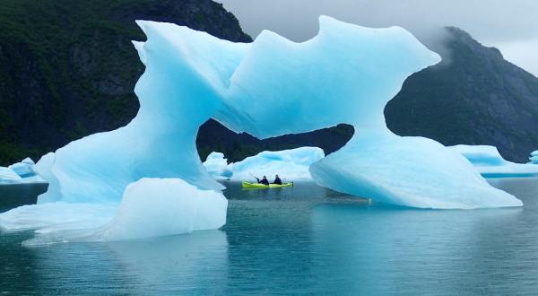 Sea Kayak At This Astounding Glacier In Alaska For The Ultimate Adventure