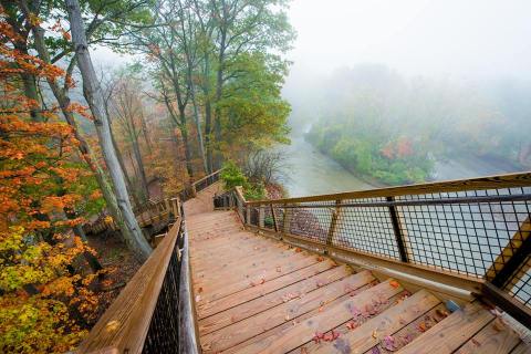 This Hidden Trail Near Cleveland Leads To A Magnificent Archaeological Treasure