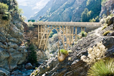 Most People Don’t Know The Story Behind Southern California's Abandoned Bridge To Nowhere