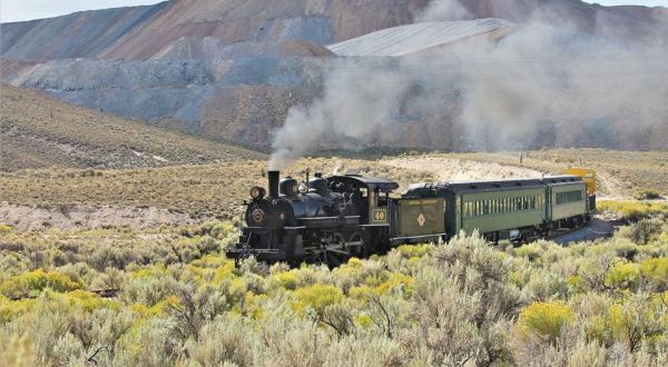There’s A Little-Known, Fascinating Train Park In Nevada And You’ll Want To Visit