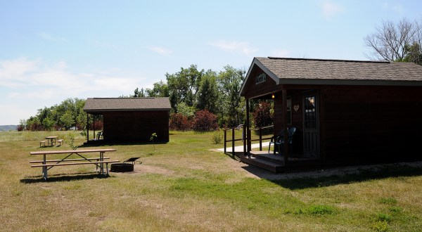 This Log Cabin Campground In North Dakota May Just Be Your New Favorite Destination