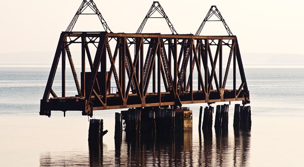 Most People Don’t Know The Story Behind Maine’s Abandoned Bridge To Nowhere