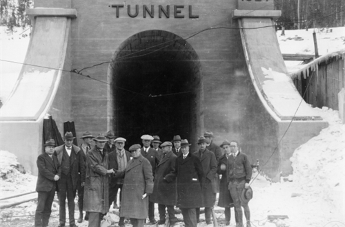 9 Rare Photos Taken During The Moffat Tunnel Construction That Will Simply Astound You
