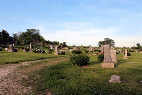 The Story Behind This Ghost Town Cemetery In Kansas Will Chill You To The Bone