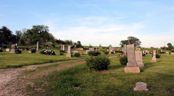The Story Behind This Ghost Town Cemetery In Kansas Will Chill You To The Bone