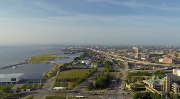 What This Drone Footage Caught In Milwaukee Will Drop Your Jaw