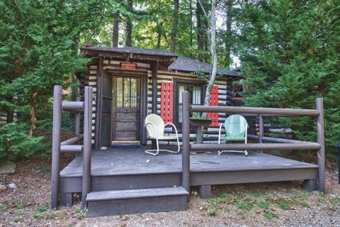 The Log Cabin Motor Court Campground In North Carolina May Just Be Your New Favorite Destination