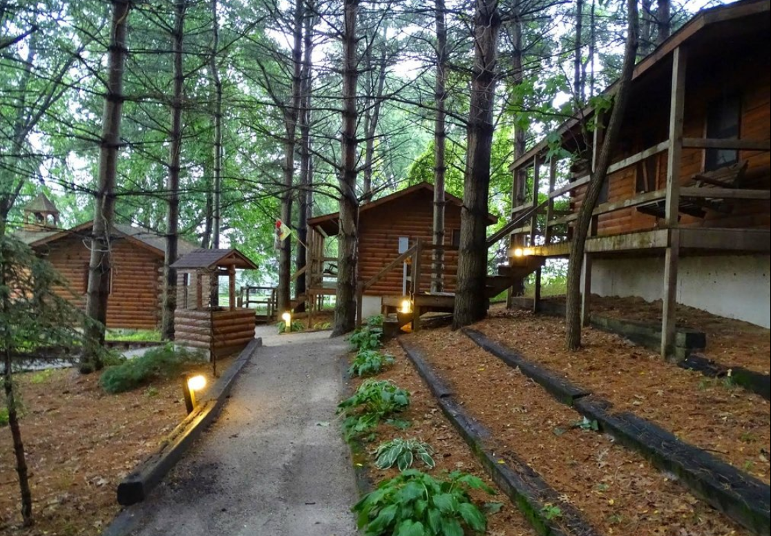 Log Cabin Campground In Indiana