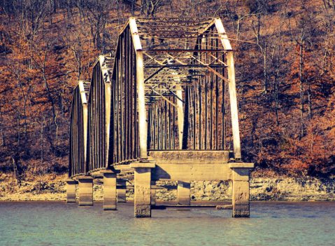 Most People Don’t Know The Story Behind Oklahoma's Abandoned Bridge To Nowhere