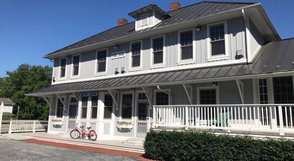 You Can Stay The Night In This Converted Train Depot In Virginia