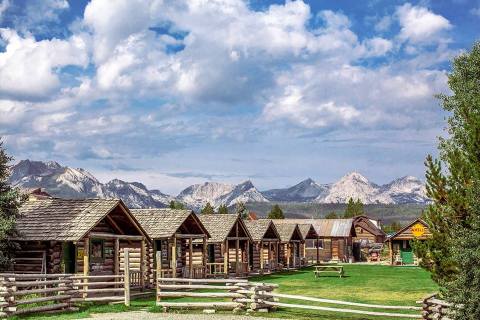 This Log Cabin Campground In Idaho May Just Be Your New Favorite Destination