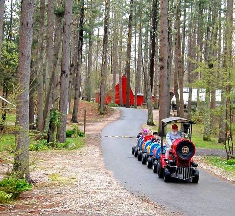 This Log Cabin Campground In Rhode Island May Just Be Your New Favorite Destination