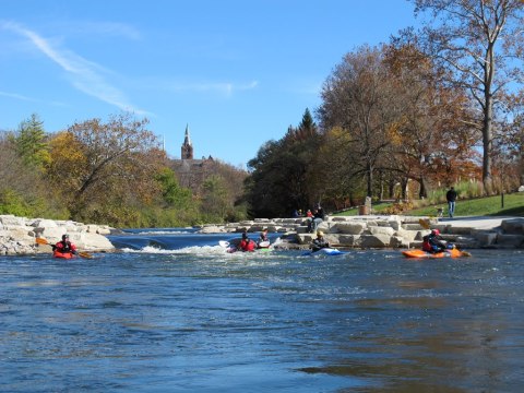 Enjoy An Adventure At Whitewater Play Park, A Kayak Park Hiding In Ohio