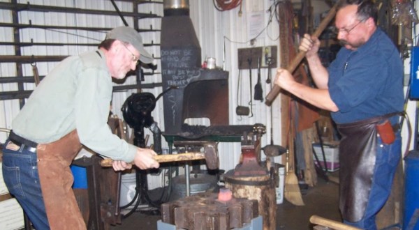 Few People Know There’s A Real, Functioning Blacksmith Shop In Wyoming