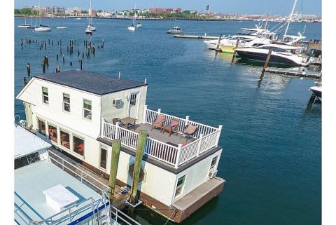These Floating Cabins In Massachusetts Are The Ultimate Place To Stay Overnight This Summer