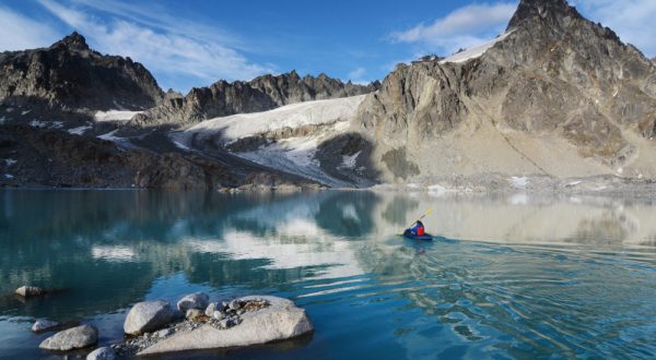 Hike To This Unbelievably Beautiful Alaska Lake High In The Mountains