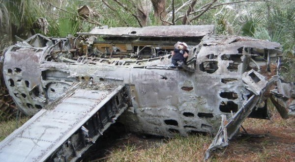 Few People Know About This Crashed Bomber Plane Hiding Deep In The South Carolina Woods