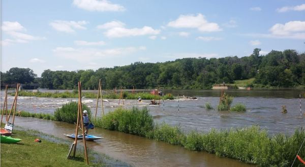 Enjoy An Adventure At Marge Kline Whitewater Course, A Kayak Park Hiding In Illinois
