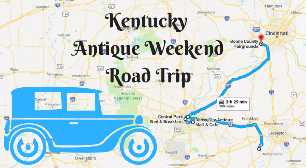 Here’s The Perfect Weekend Itinerary If You Love Exploring Kentucky’s Best Antique Stores