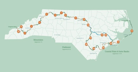 The One Incredible Trail That Spans The Entire State of North Carolina