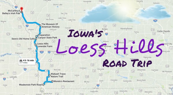 See The Very Best Of Iowa’s Loess Hills In One Day On This Epic Road Trip