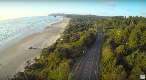 This Drone Footage Captured Along The Oregon Coast Is Downright Magical
