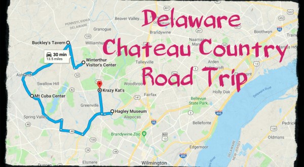See The Very Best Of Delaware’s Chateau Country In One Day On This Epic Road Trip