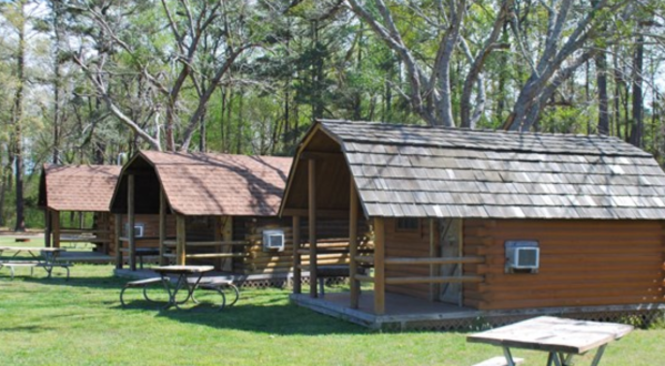 This Log Cabin Campground In Virginia May Just Be Your New Favorite Destination