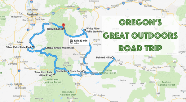 Take This Epic Road Trip To Experience Oregon’s Great Outdoors