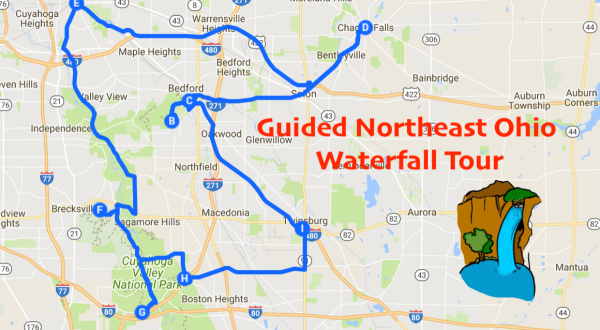 This Amazing Guided Tour Will Show You Northeast Ohio’s Waterfalls Like Never Before