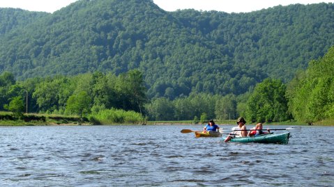 This Kayak Trail In West Virginia Is Unlike Any Trail You've Ever Followed