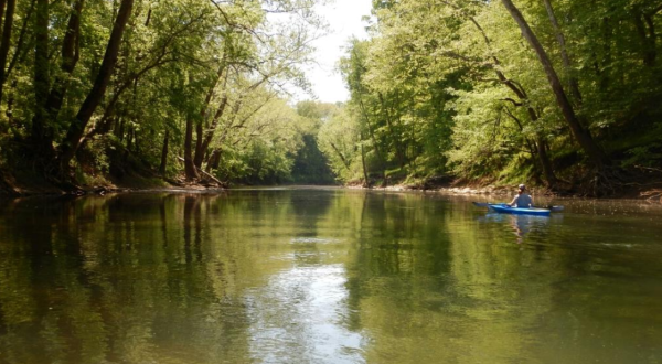 Enjoy An Adventure At Cave Country Canoes, A Kayak Park Hiding In Indiana