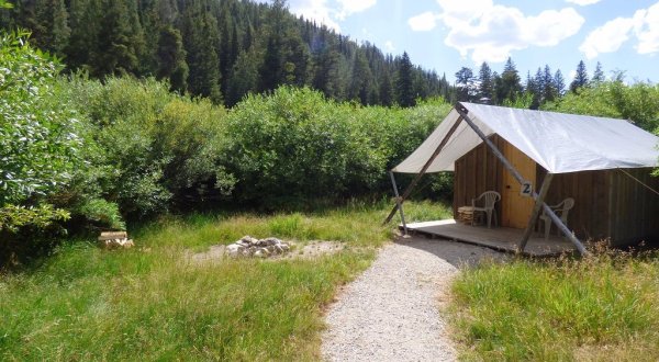 These Enchanting Glamping Cabins Let You Experience The Idaho Wilderness Like Never Before