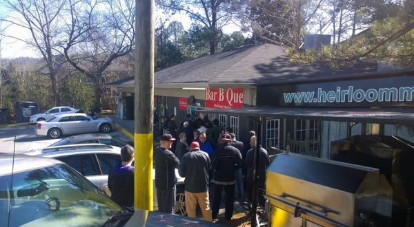 There Is Usually A Line Around The Block For This Irresistible Georgia BBQ Joint