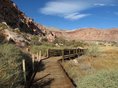 This Beautiful Boardwalk Trail In Nevada Is The Most Unique Hike Around