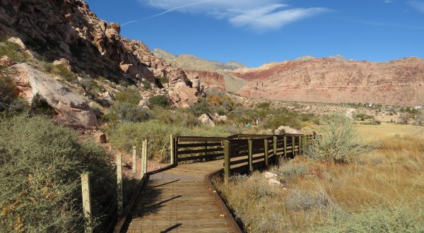 This Beautiful Boardwalk Trail In Nevada Is The Most Unique Hike Around