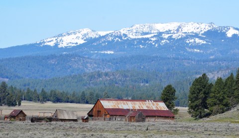 Most People Have Long Forgotten About This Vacant Ghost Town In Rural Oregon