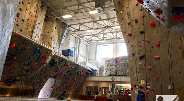 The Epic Rock Climbing Gym In Rhode Island That The Whole Family Will Love
