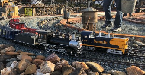 North Carolina's Largest Garden Railroad Is Truly Magical And You'll Want To Visit