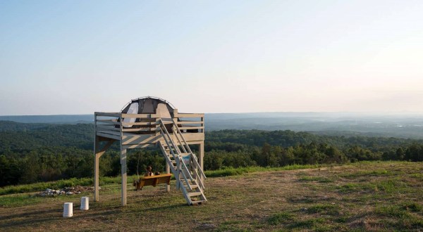 Few People Know You Can Camp At Arkansas’ Highest Point