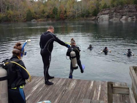 There's A Scuba Park Hiding In Tennessee That's Perfect For Your Next Adventure