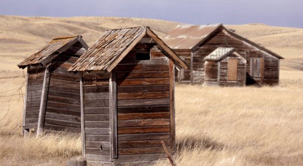 Most People Have Long Forgotten About This Vacant Ghost Town In Rural South Dakota