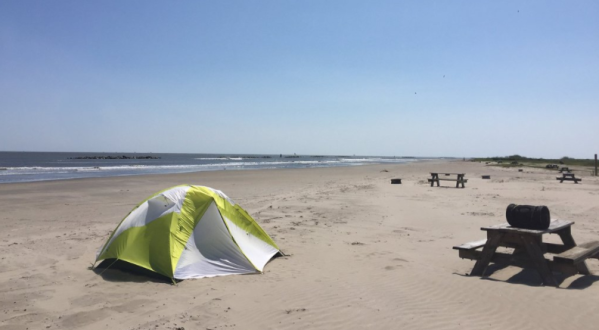 You Can Sleep Right On The Beach At Grand Isle State Park In Louisiana