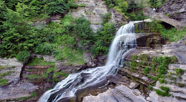 This Waterfall Staircase Hike May Be The Most Unique In All Of New York