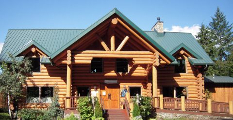 The Enchanting Log Cabin Restaurant In Oregon Surrounded By An Old-Growth Forest