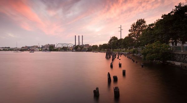 Rhode Island’s Largest Ship Graveyard Is Hiding Underneath This Popular River