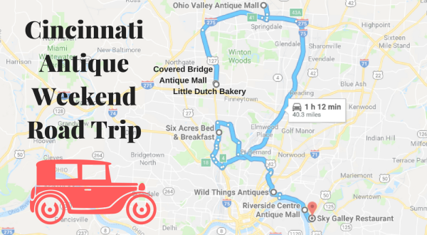 Here’s The Perfect Weekend Itinerary If You Love Exploring Cincinnati’s Best Antique Stores